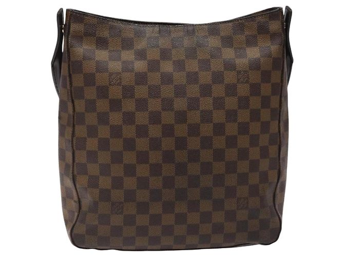 LOUIS VUITTON Damier Ebene Looping GM Shoulder Bag N51144 LV - vista 2