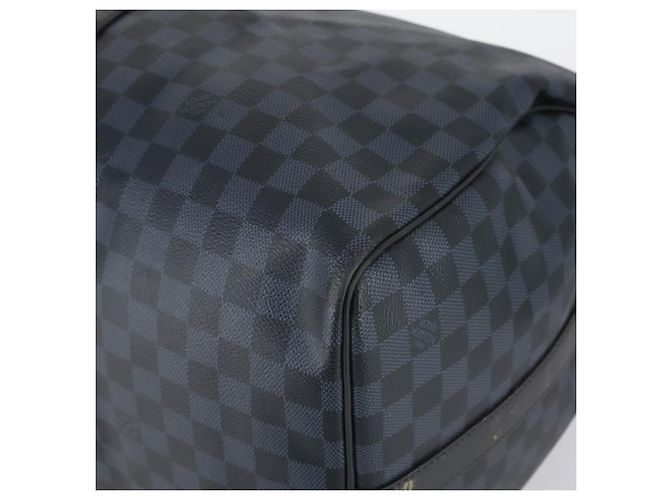 LOUIS VUITTON Damier Cobalt Keepall Bandouliere 55 Boston Bag N41356 - vista 16