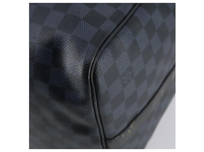 LOUIS VUITTON Damier Cobalt Keepall Bandouliere 55 Boston Bag N41356 - vista 18