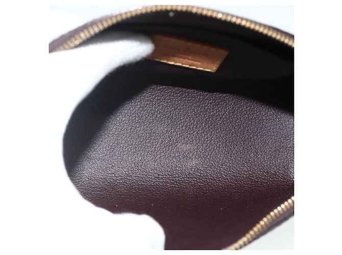 LOUIS VUITTON Monogram Vernis Pochette Cosmetic PM Amarante M91495 - vista 10