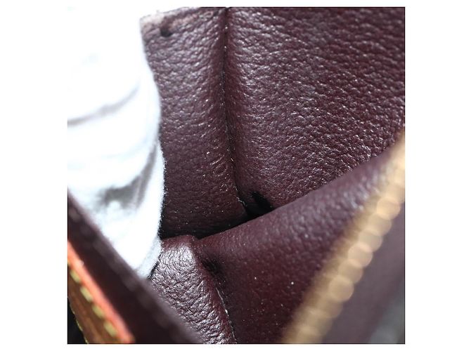 LOUIS VUITTON Monogram Vernis Pochette Cosmetic PM Amarante M91495 - vista 12