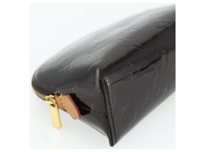 LOUIS VUITTON Monogram Vernis Pochette Cosmetic PM Amarante M91495 - vista 14