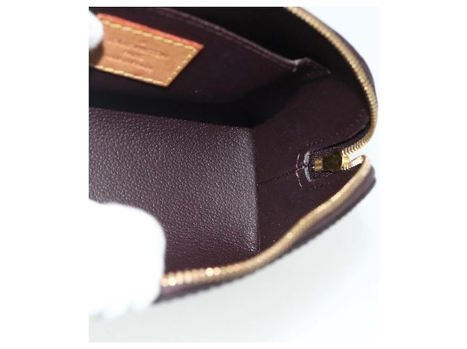 LOUIS VUITTON Monogram Vernis Pochette Cosmetic PM Amarante M91495 - vista 17