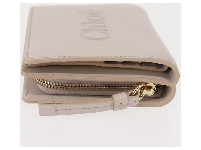 Chloé Chloe Sense Portemonnaie Leder Ivory - Ansicht 4