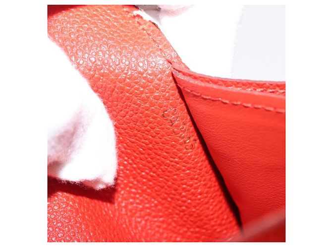 LOUIS VUITTON Monogram Empreinte Portefeuille Curieuse Red M60300 - vista 11