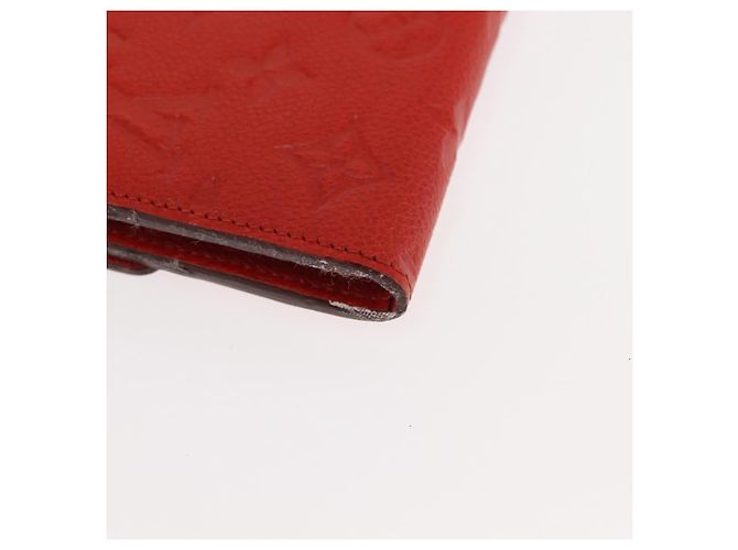 LOUIS VUITTON Monogram Empreinte Portefeuille Curieuse Red M60300 - vista 15