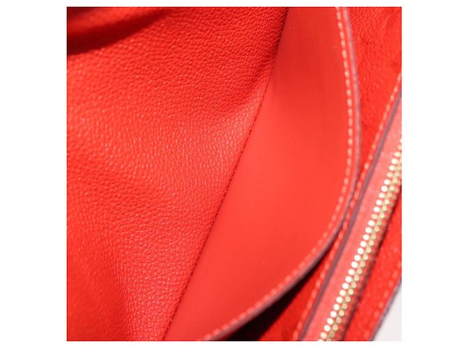 LOUIS VUITTON Monogram Empreinte Portefeuille Curieuse Red M60300 - vista 19