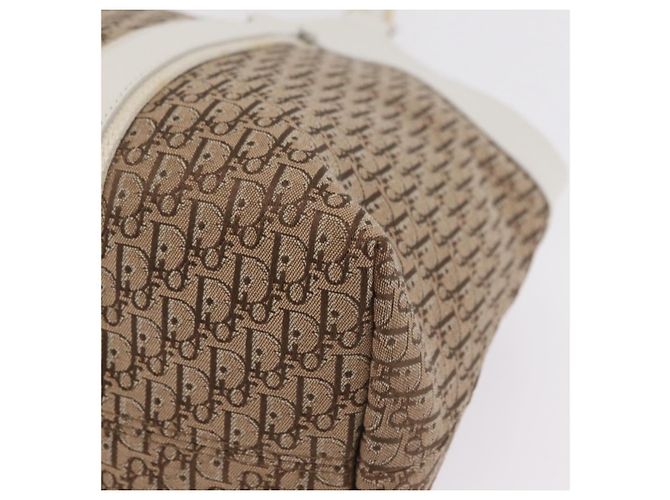 Christian Dior Trotter Canvas Tote Bag Beige Silver - Ansicht 13