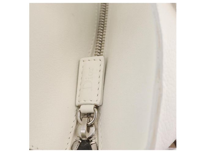 Christian Dior Trotter Canvas Tote Bag Beige Silver - Ansicht 17
