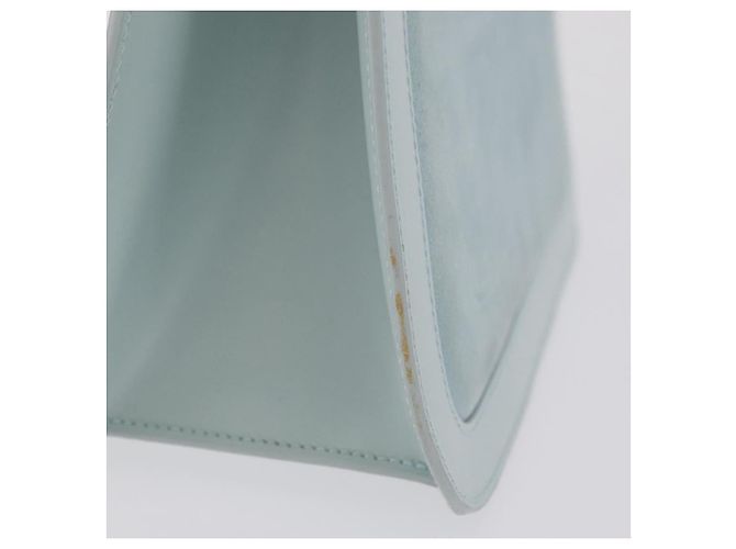 LOEWE Handtasche Wildleder Hellblau Gold - Ansicht 5
