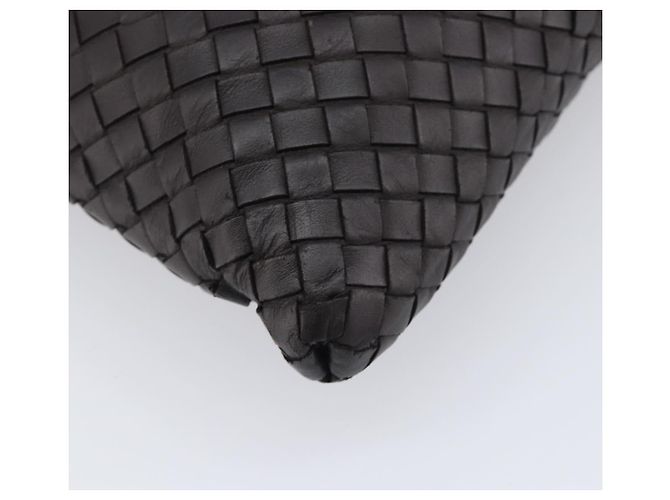 Bottega Veneta INTRECCIATO Shoulder Bag Leather Brown - vista 18