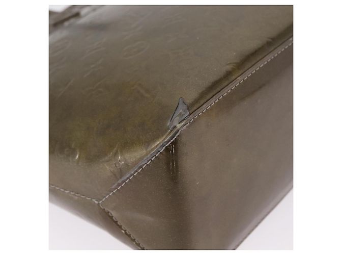 LOUIS VUITTON Monogram Vernis Wilshire PM Bag Gris Art Deco M91627 - vista 16