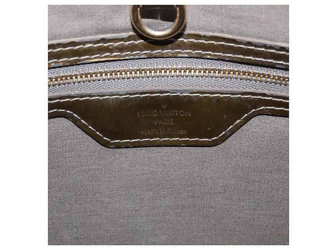 LOUIS VUITTON Monogram Vernis Wilshire PM Bag Gris Art Deco M91627 - vista 19