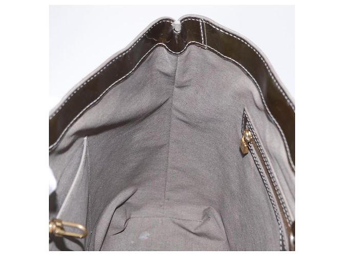 LOUIS VUITTON Monogram Vernis Wilshire PM Bag Gris Art Deco M91627 - vista 21