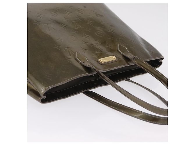 LOUIS VUITTON Monogram Vernis Wilshire PM Bag Gris Art Deco M91627 - vista 6