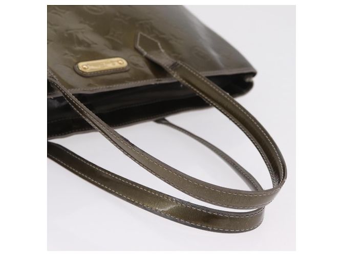LOUIS VUITTON Monogram Vernis Wilshire PM Bag Gris Art Deco M91627 - vista 7