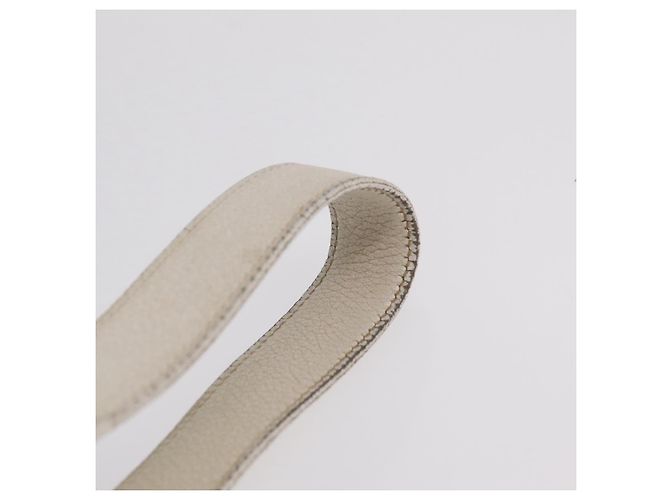 Hermès HERMES Picotan MM Hand Bag Canvas Beige Silver - vista 10