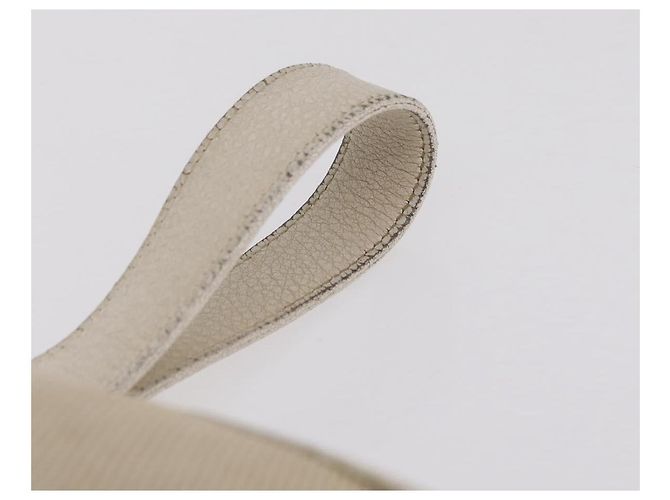 Hermès HERMES Picotan MM Hand Bag Canvas Beige Silver - vista 11