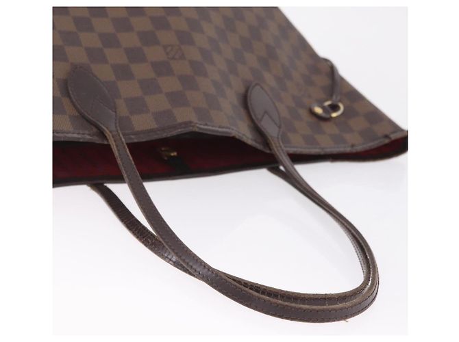 LOUIS VUITTON Damier Ebene Neverfull MM Tote Bag N51105 LV - vista 12
