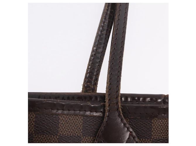 LOUIS VUITTON Damier Ebene Neverfull MM Tote Bag N51105 LV - vista 14