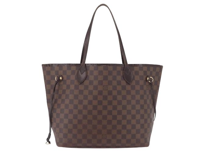 LOUIS VUITTON Damier Ebene Neverfull MM Tote Bag N51105 LV - vista 2