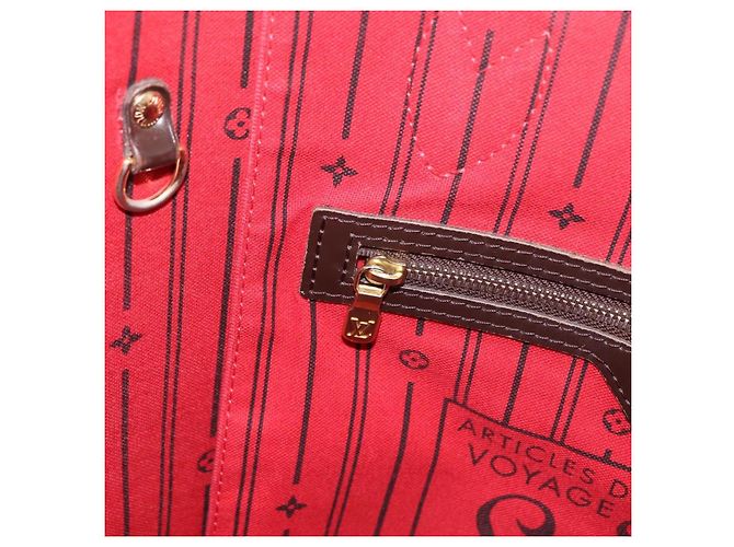 LOUIS VUITTON Damier Ebene Neverfull MM Tote Bag N51105 LV - vista 32