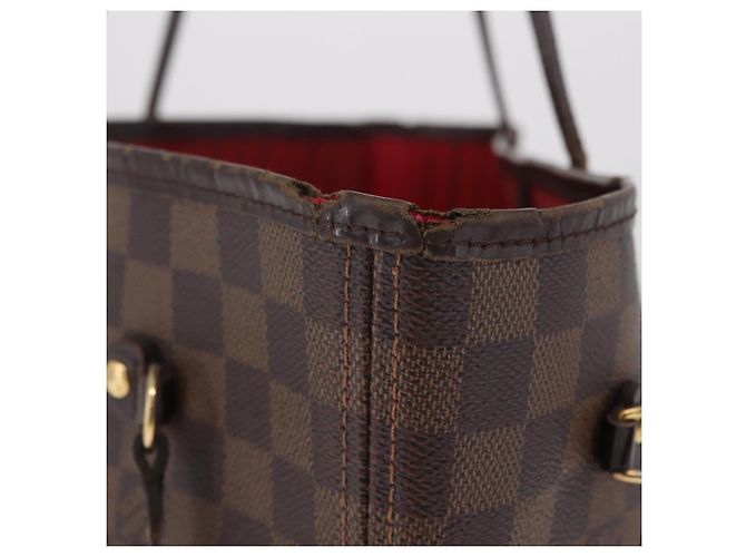 LOUIS VUITTON Damier Ebene Neverfull MM Tote Bag N51105 LV - vista 5