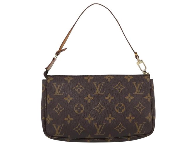 LOUIS VUITTON Monogram Pochette Accessoires Pouch M51980 LV - vista 3