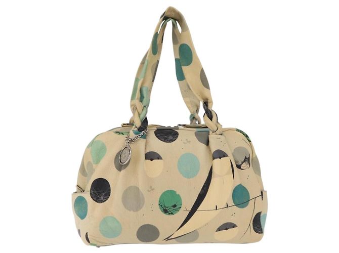 Céline CELINE Boston Tasche Leder Beige Silber - Ansicht 2