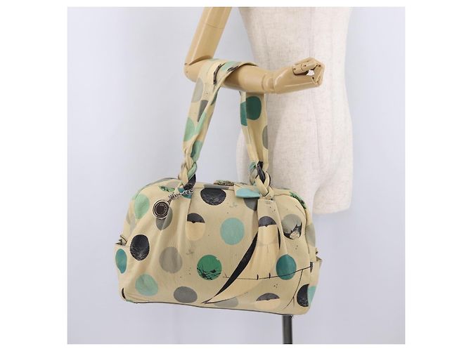 Céline CELINE Boston Tasche Leder Beige Silber - Ansicht 25