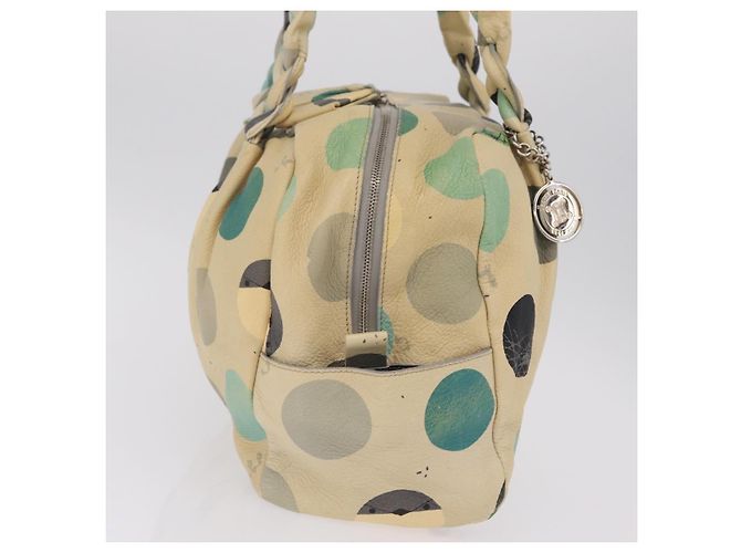 Céline CELINE Boston Tasche Leder Beige Silber - Ansicht 6