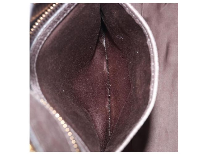 Miu Miu Hand Bag Leather 2way Gray Gold - vista 25