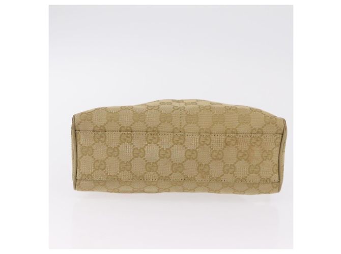 GUCCI GG Canvas Shoulder Bag Beige Gold 90781 - vista 10