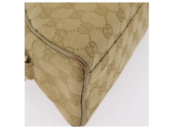 GUCCI GG Canvas Shoulder Bag Beige Gold 90781 - vista 11