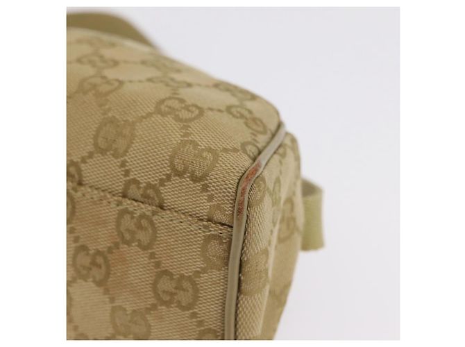 GUCCI GG Canvas Shoulder Bag Beige Gold 90781 - vista 12
