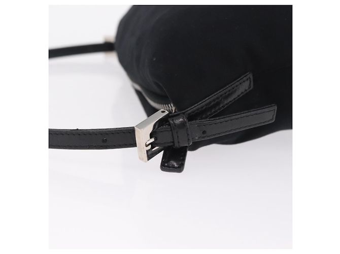 FENDI Accessory Pouch Cotton jersey Black Silver - vista 10