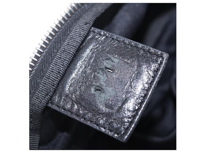 FENDI Accessory Pouch Cotton jersey Black Silver - vista 19