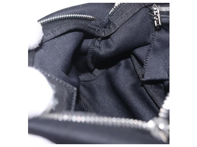 FENDI Accessory Pouch Cotton jersey Black Silver - vista 21