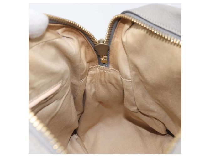 Chloé Chloe Paraty Hand Bag Leather 2way Gray Gold - vista 25