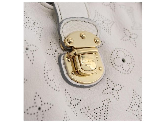 LOUIS VUITTON Monogram Punching Mahina Neo L Bag Leather M94280 LV - vista 19