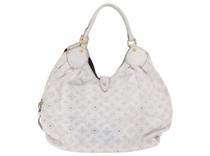 LOUIS VUITTON Monogram Punching Mahina Neo L Bag Leather M94280 LV - vista 3
