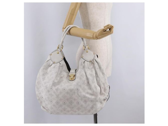 LOUIS VUITTON Monogram Punching Mahina Neo L Bag Leather M94280 LV - vista 31