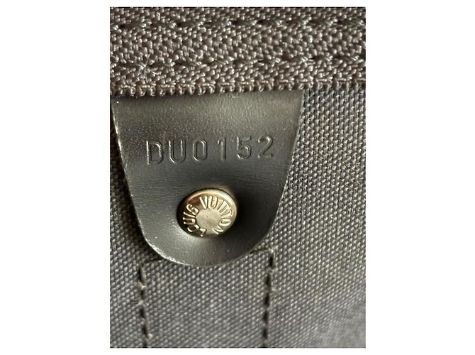 Louis Vuitton Keepall Damier Graphite travel bag - vista 8