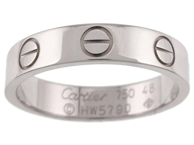 Cartier Mini Love Ring in 18K Weißgold - Ansicht 2
