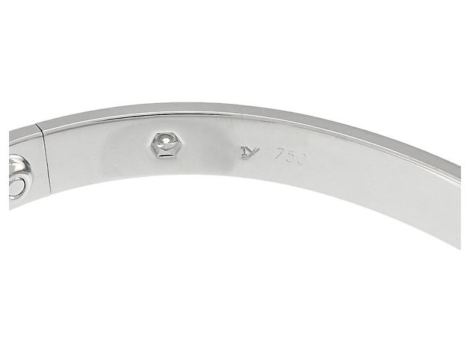 Bracciale Cartier Love in oro bianco - vista 5