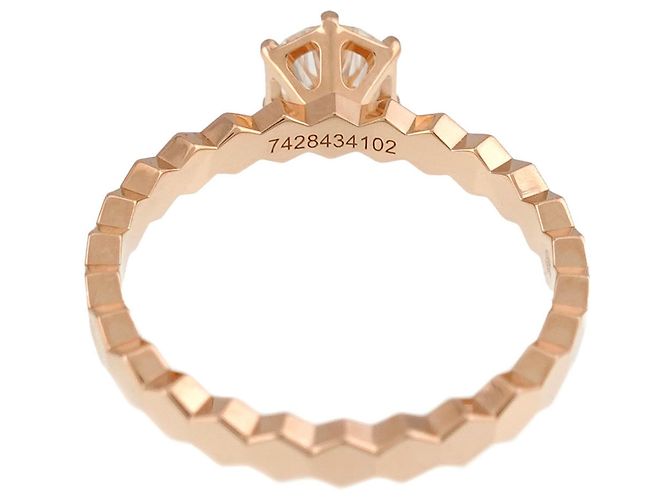 Chaumet Bee de Diamond 18K Pink Gold Bandring - Ansicht 4