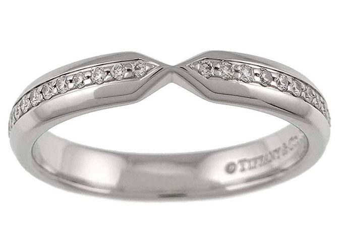 Autre Marque Tiffany & Co. Nesting schmaler Diamantring - Ansicht 2