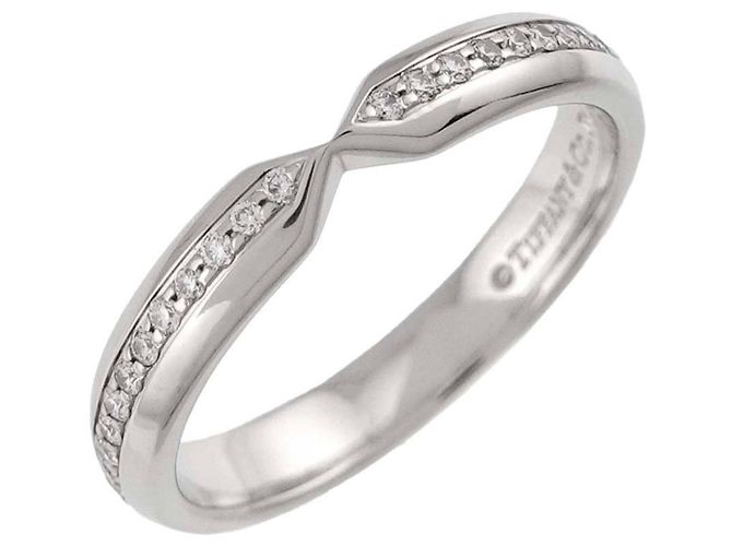 Autre Marque Tiffany & Co. Nesting schmaler Diamantring - Ansicht 4