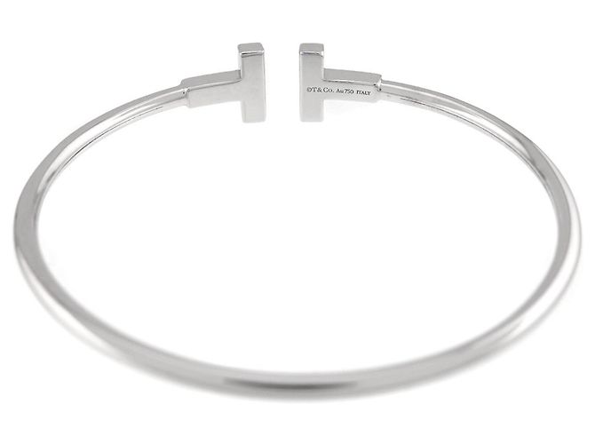 Autre Marque Bracelete Tiffany & Co. T Wire Diamantes - vue 3