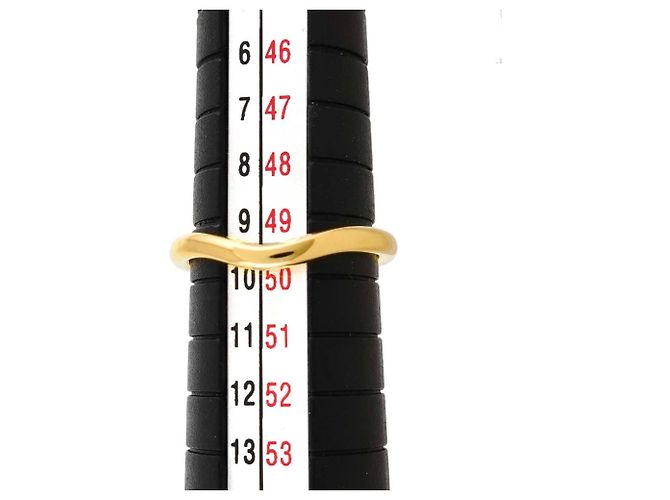 Autre Marque Anello Curved Band di Tiffany & Co. in Oro Giallo 18K - vista 6